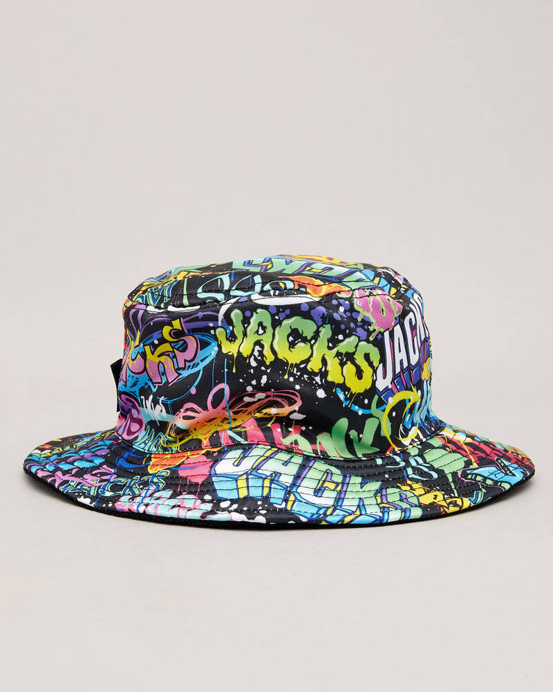 Jacks Boys' Tagged Reversible Bucket Hat for Mens