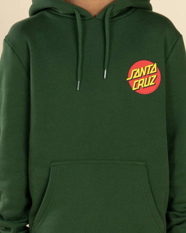 Santa Cruz Boys' Classic Dot Puff Chest Hoodie for Mens