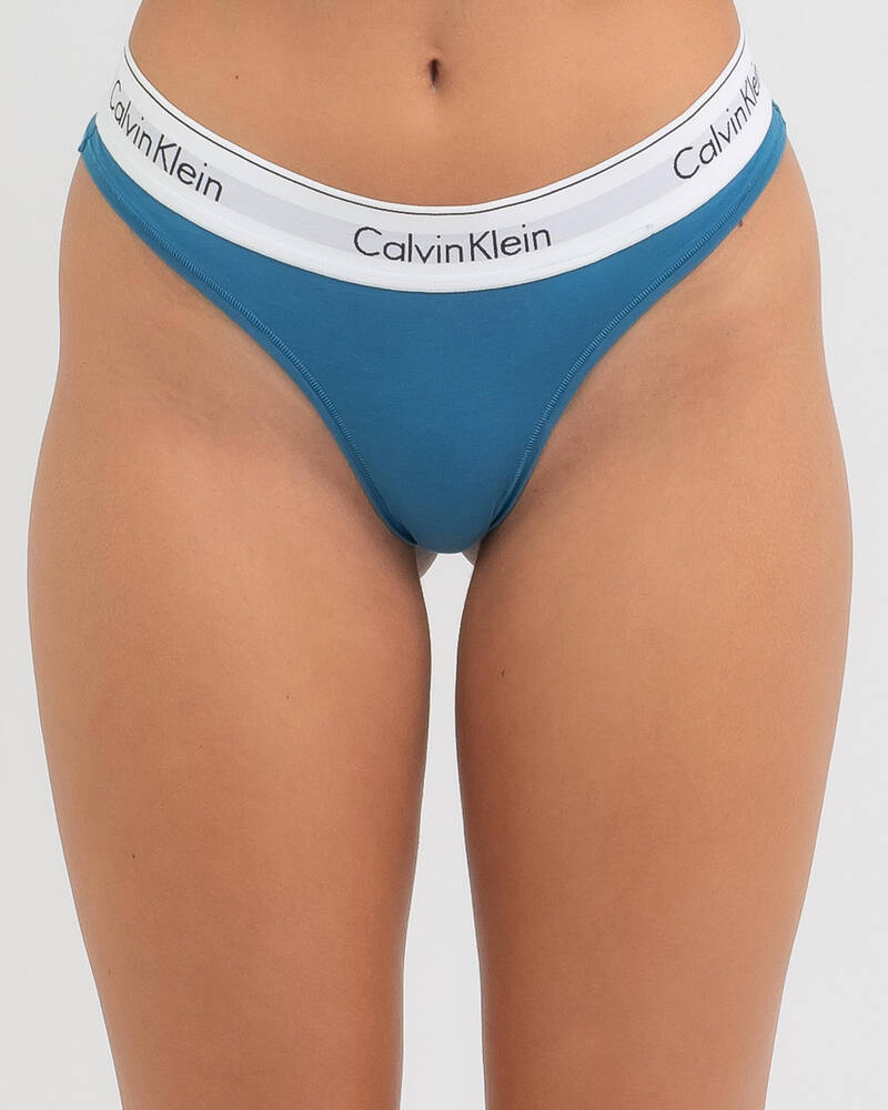 Calvin Klein Modern Cotton Thong for Womens image number null