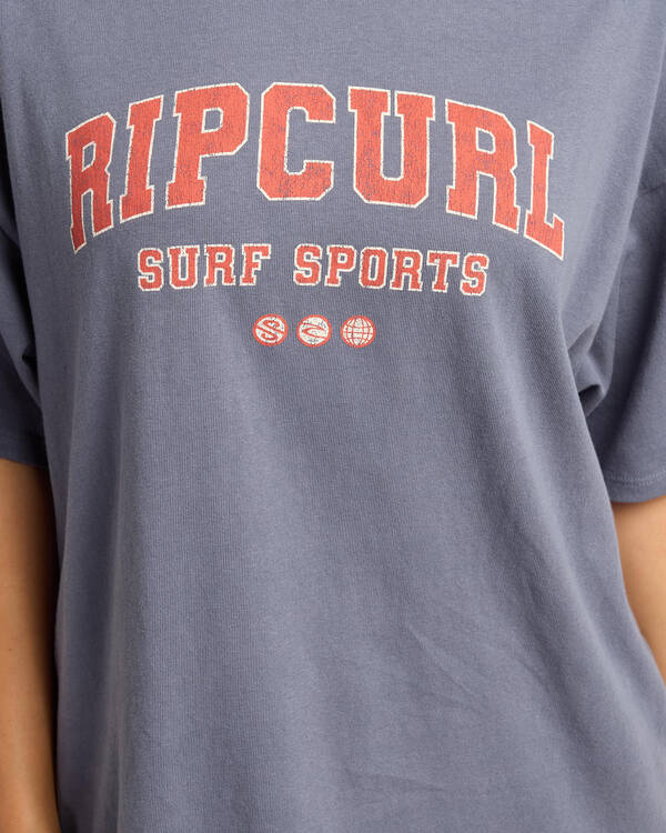 Rip Curl Varsity Sports Heritage T-Shirt for Womens