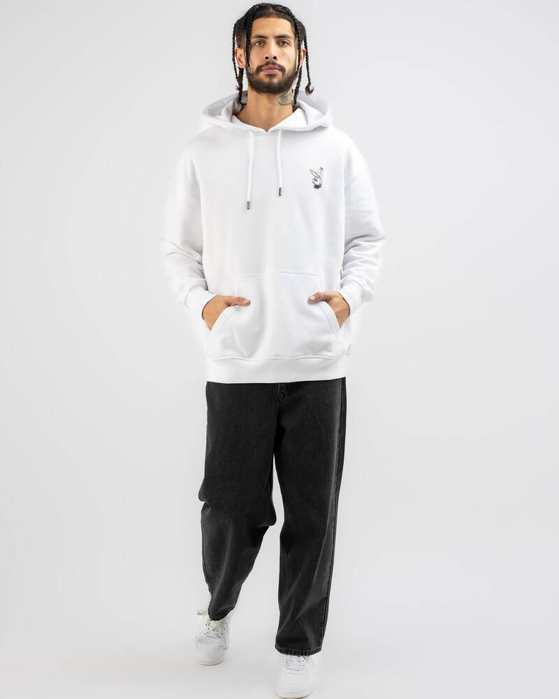 Playboy 3D Stacked Hoodie for Mens