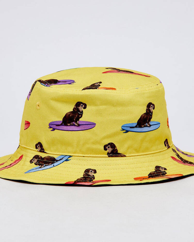 Lucid Good Doggo Reversible Bucket Hat for Mens