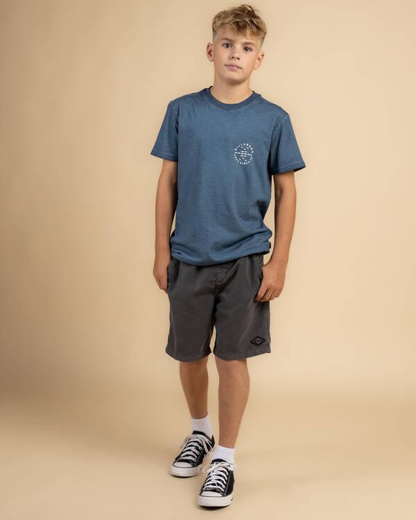 Billabong Boys' All Day Overdye Layback Beach Shorts for Mens