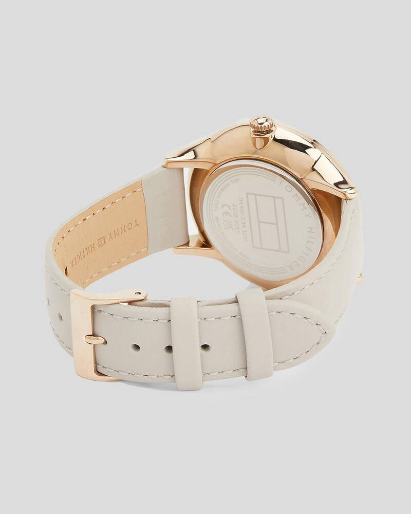 Tommy Hilfiger Layla Leather Watch for Womens