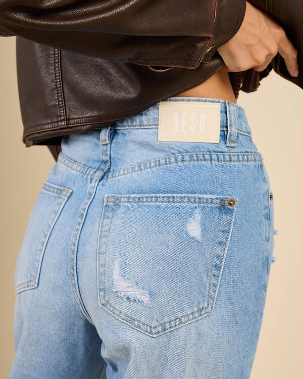 DESU Dixie Mom Jeans for Womens