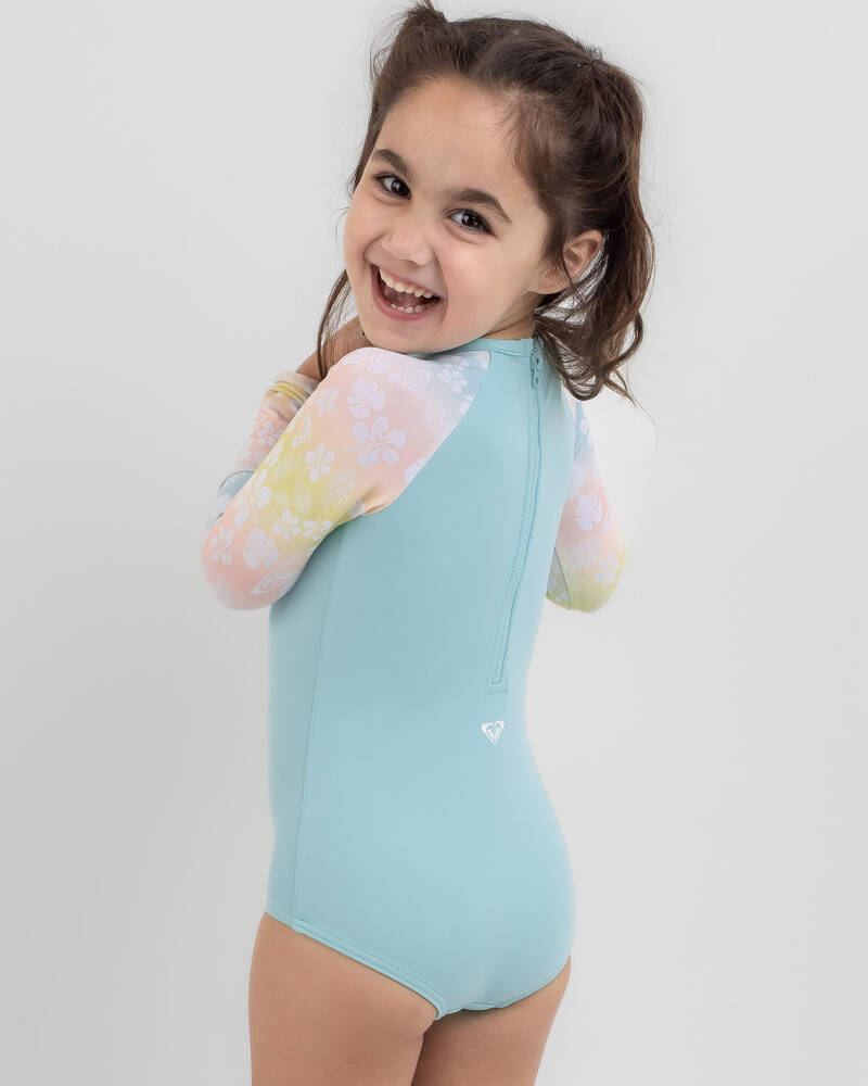 Roxy Toddlers' Fairy Beach Long Sleeve Surfsuit for Womens