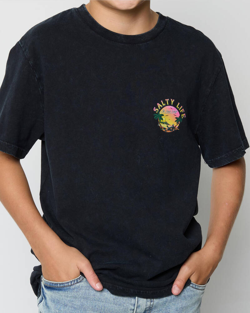 Salty Life Boys' Eternity T-Shirt for Mens