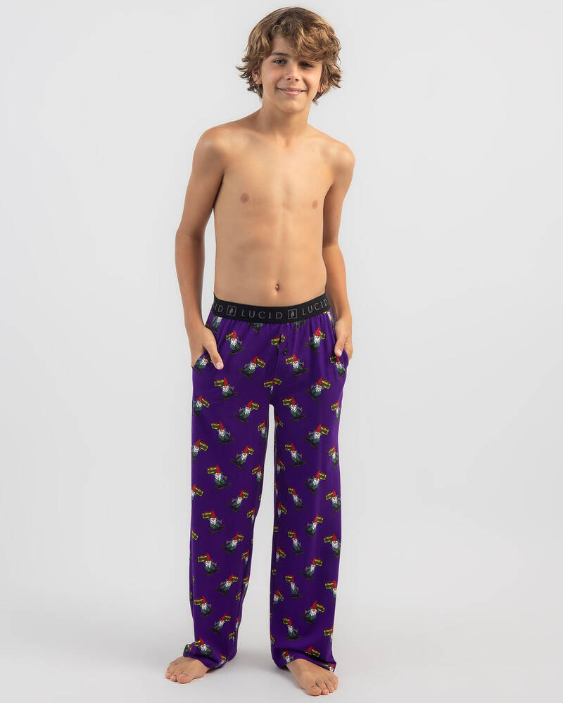 Lucid Boys' Gnarly Gnomes Pyjamas for Mens
