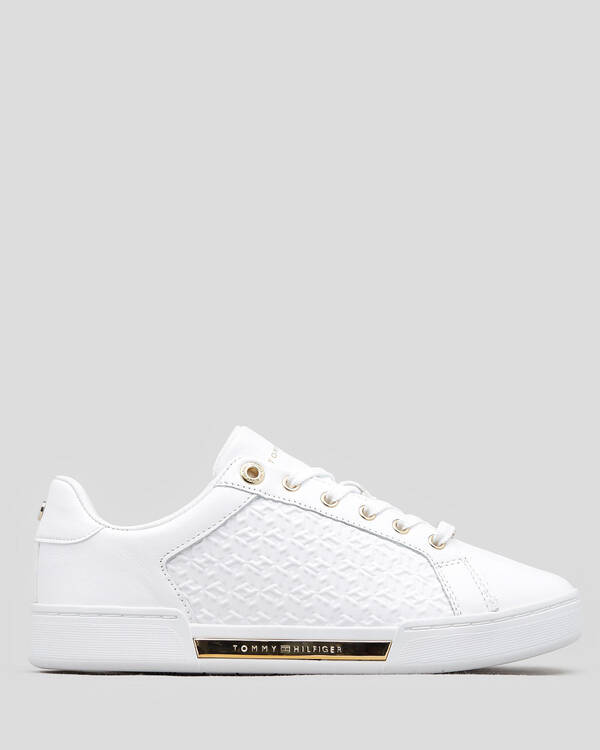 Womens TH Monogram Elevated Leather Shoes