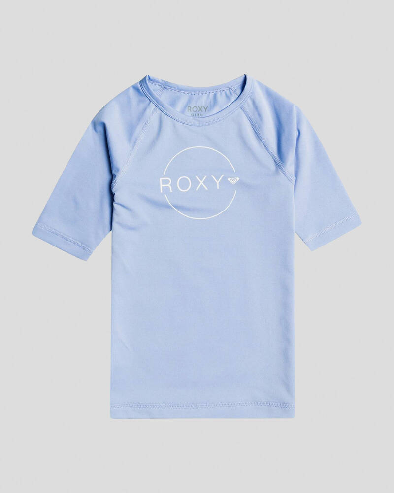 Roxy Toddlers' Beach Classic Short Sleeve Rash Vest for Womens