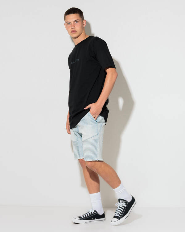 Lucid Arcade Elastic Waist Shorts for Mens