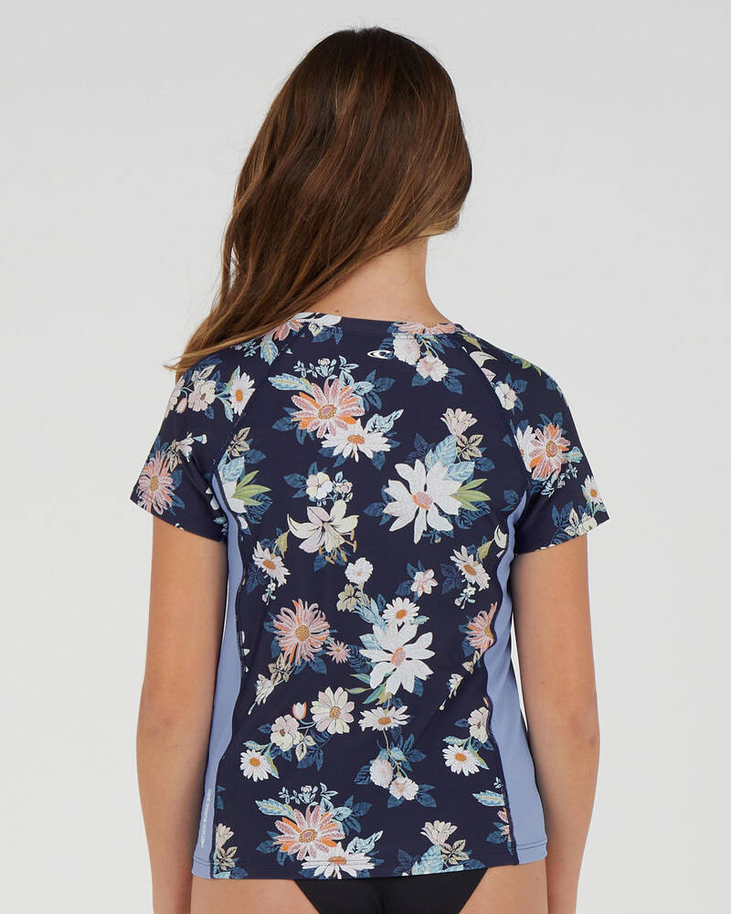 O'Neill Girls' Short Sleeve Rash Vest for Womens