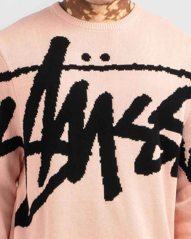 Stussy Stock Knit Sweatshirt for Mens
