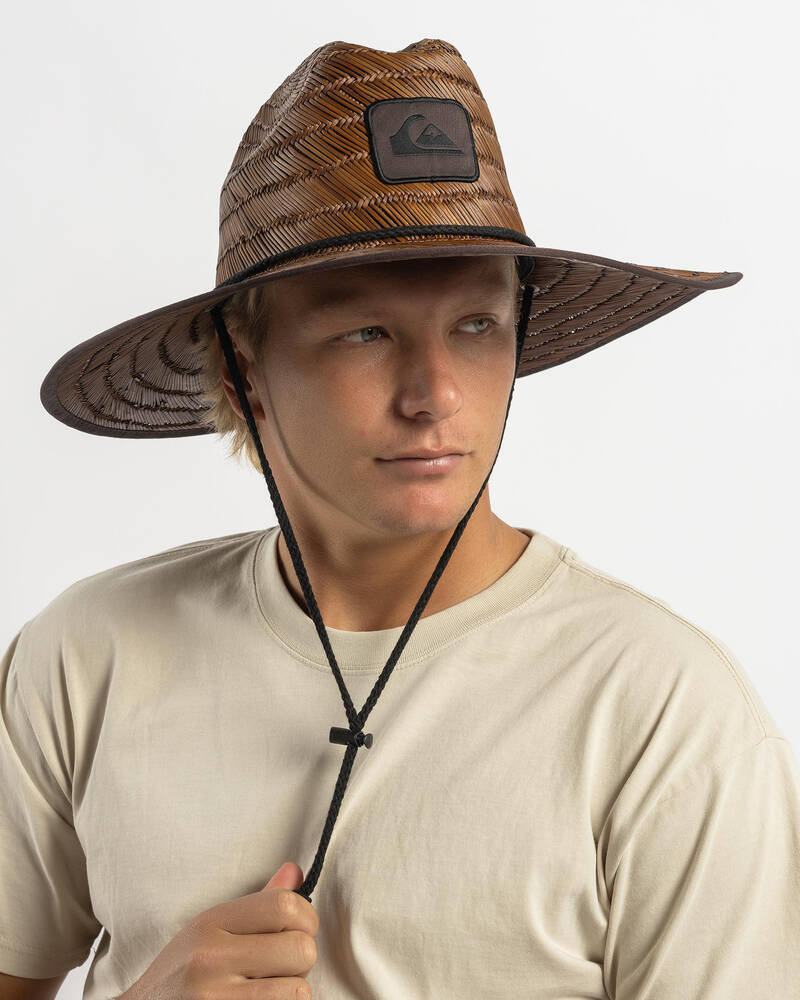 Quiksilver Pierside Taper Straw Hat for Mens