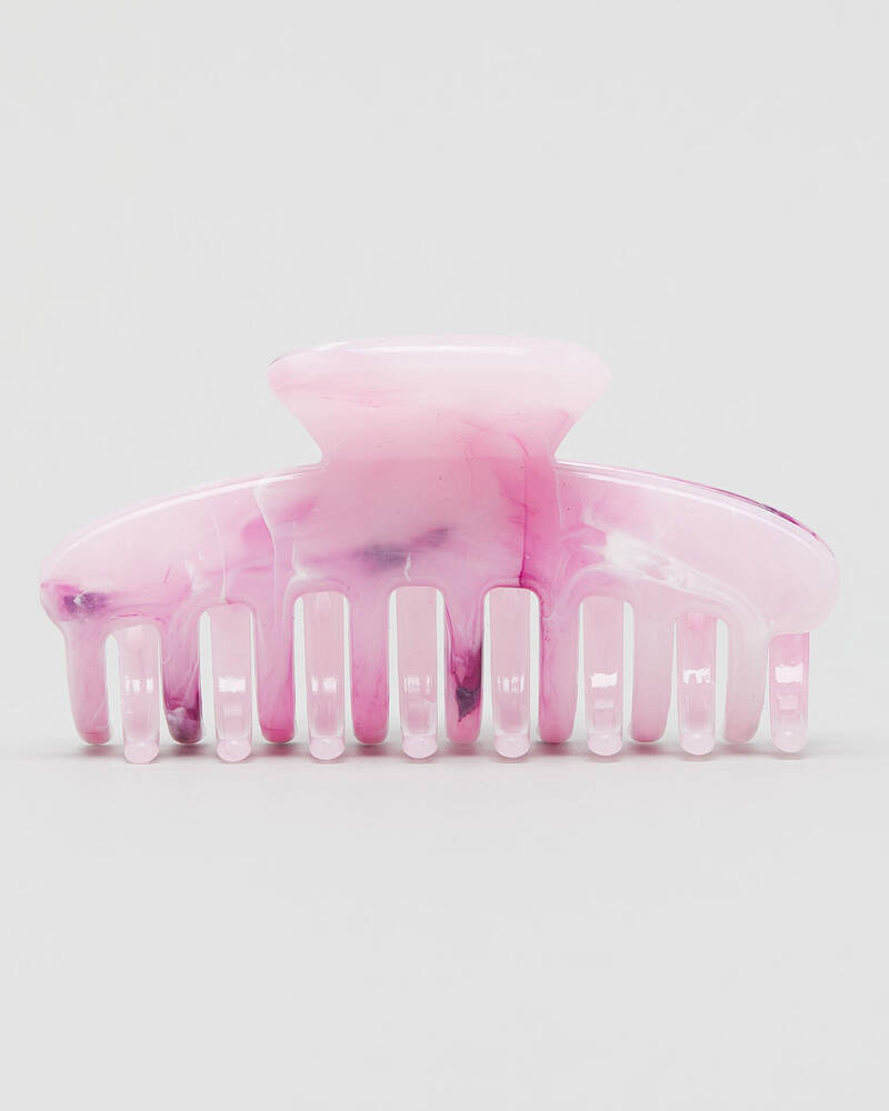 Karyn In LA Marble Hair Claw Clip for Womens