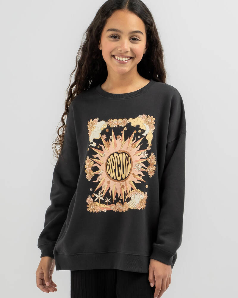 Rip Curl Girls' Sun Catcher Crew Sweatshirt for Womens