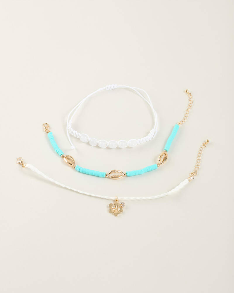 Karyn In LA Tanya Anklet Pack for Womens