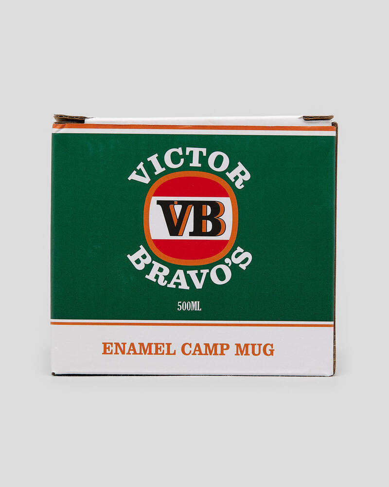Victor Bravo's VB 90s Camping Mug for Mens