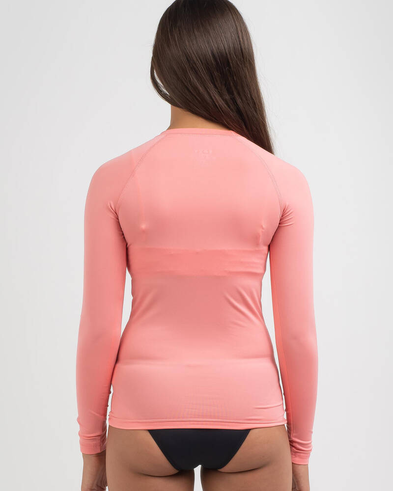 Roxy Girls' Beach Classic Long Sleeve Rash Vest for Womens