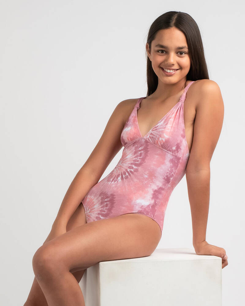 Roxy Girls' Colors Reflection One Piece Swimsuit for Womens