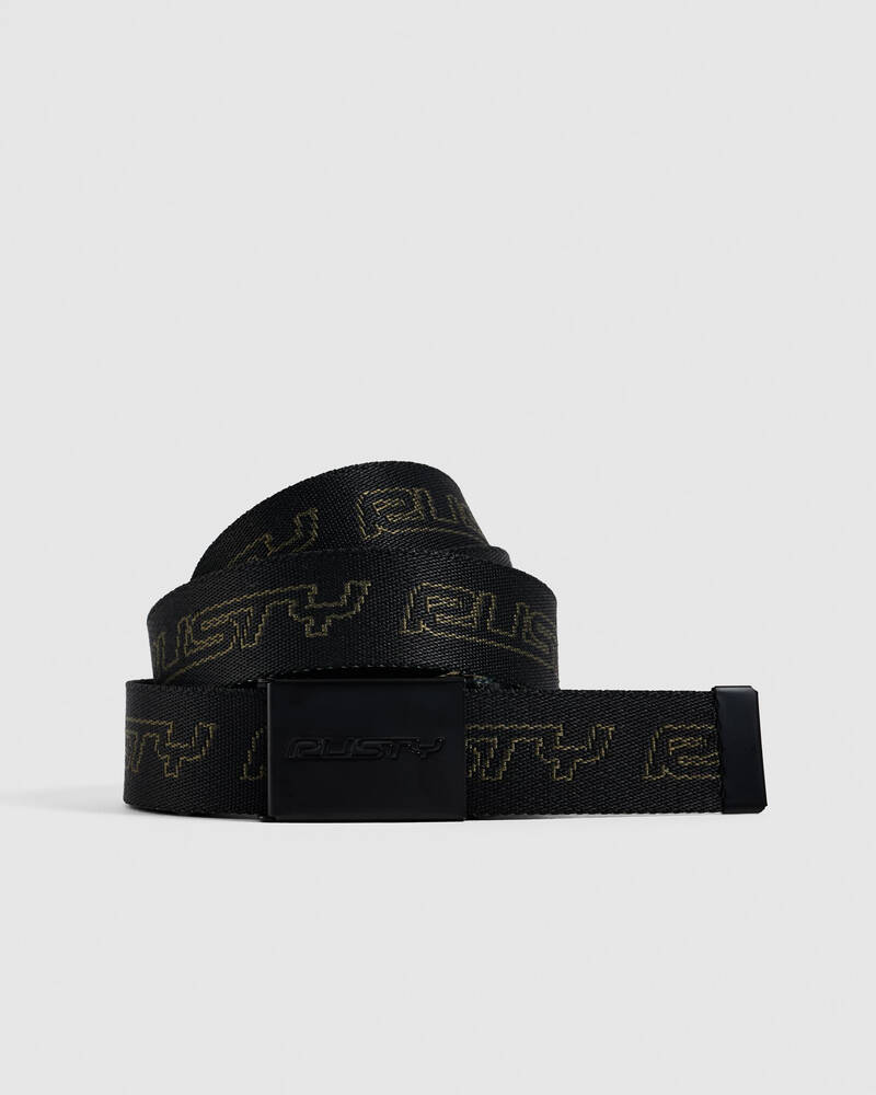 Rusty Latitude Reversible Web Belt for Mens