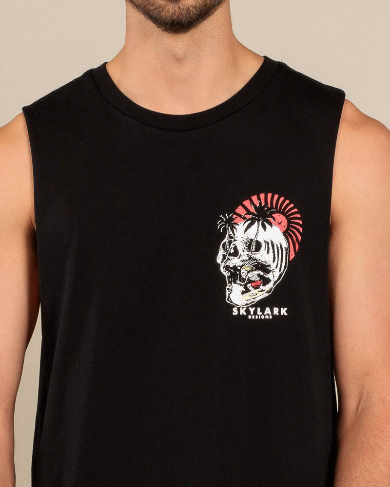 Skylark Bone Flare Muscle Tank for Mens