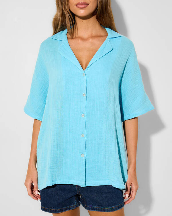 Rip Curl Premium Surf Short Sleeve Shirt for Womens