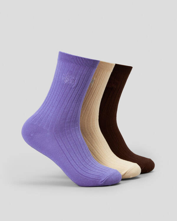 Graffiti Slouch Socks 3 Pack