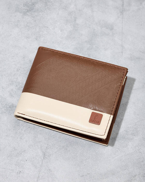 Lucid Chase Faux Leather Wallet for Mens