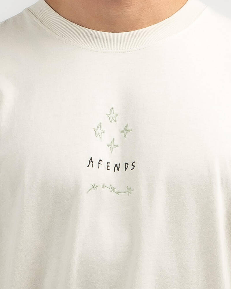 Afends Star Boxy Fit T-Shirt for Mens