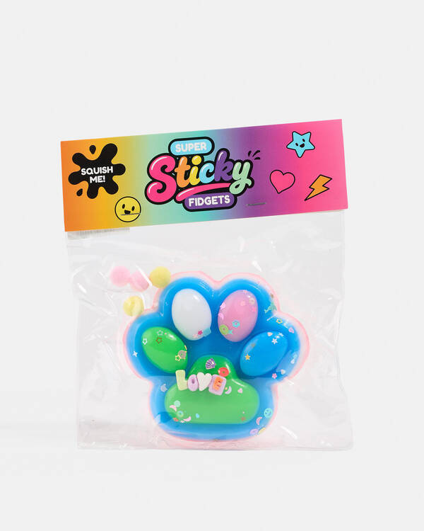 Large Sticky Paw Squishy Fidget Toy
