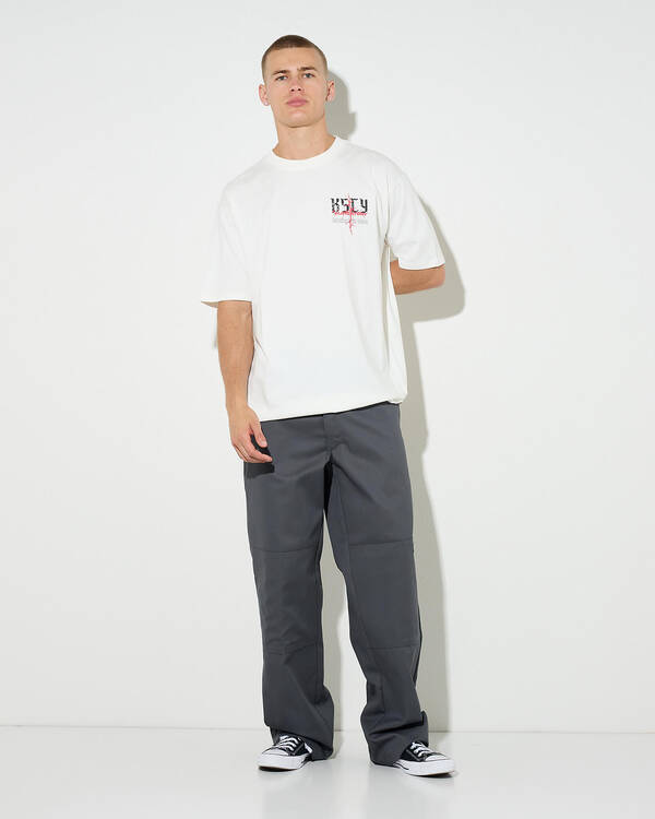 Kiss Chacey Burning Box Fit T-Shirt for Mens