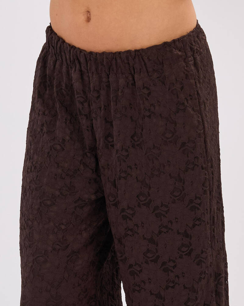 Mooloola Girls' Meli French Lace Pants for Womens