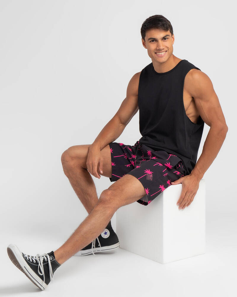Skylark Fluro Tropics Mully Shorts for Mens