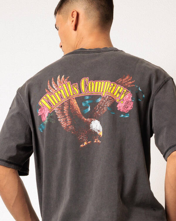 Thrills Fury Box Fit T-Shirt for Mens