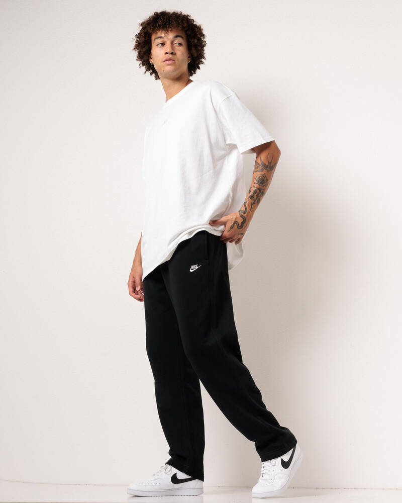 Nike Club Open Hem Trackpants for Mens