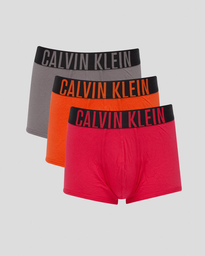 Calvin Klein Intense Power Cotton Trunks 3 Pack for Mens