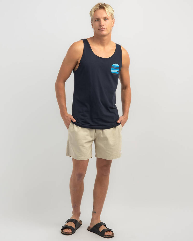 Shop Skylark Cycle Singlet In Navy - Fast Shipping & Easy Returns ...