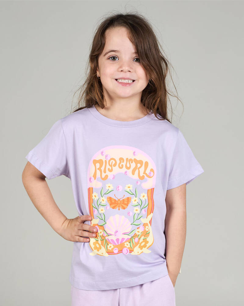 Rip Curl Toddlers' Rainbow Tropics Art T-Shirt for Womens