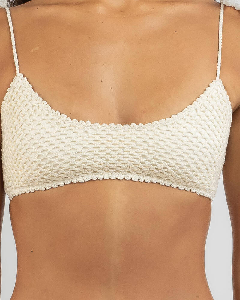 Rip Curl Oceans Together Crochet Bikini Top for Womens
