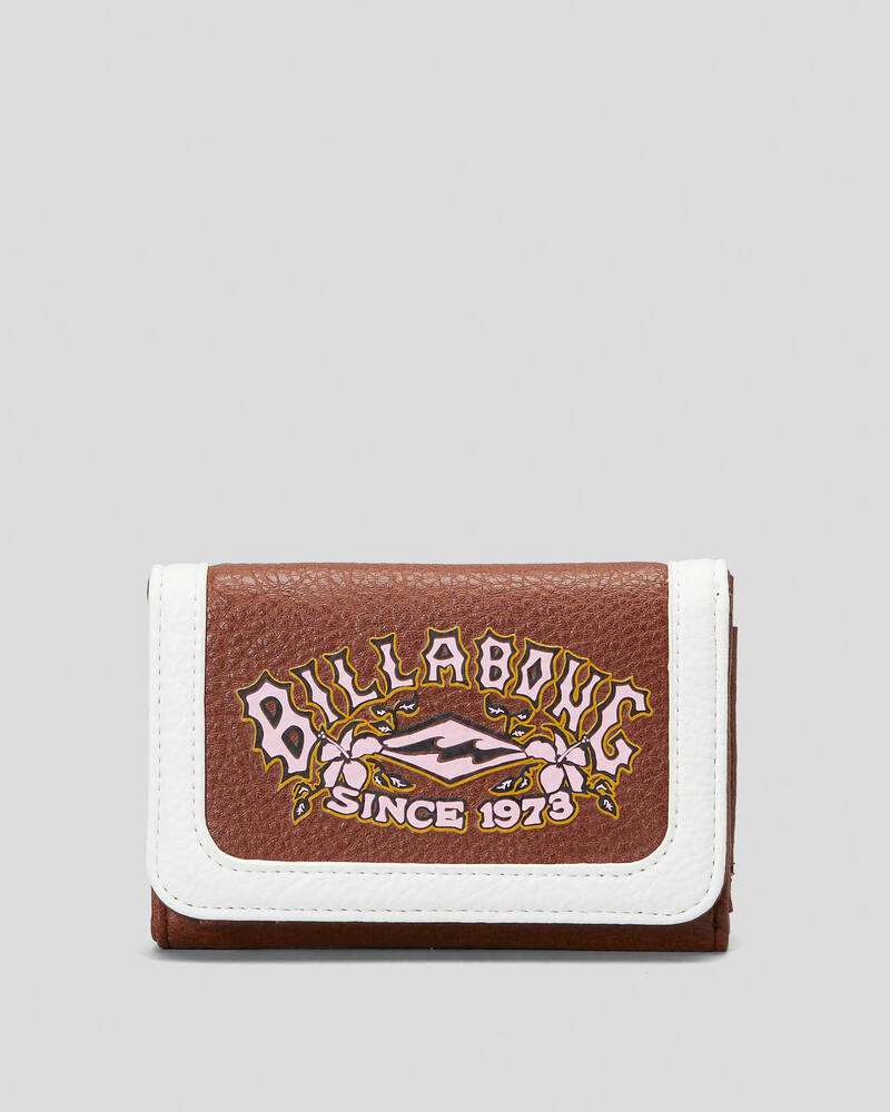 Billabong Throwback Trifold Wallet for Womens