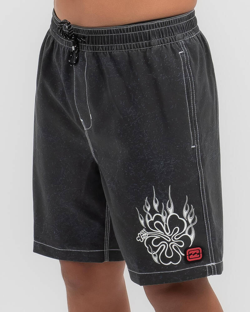Billabong Boys' Riot Layback Board Shorts for Mens
