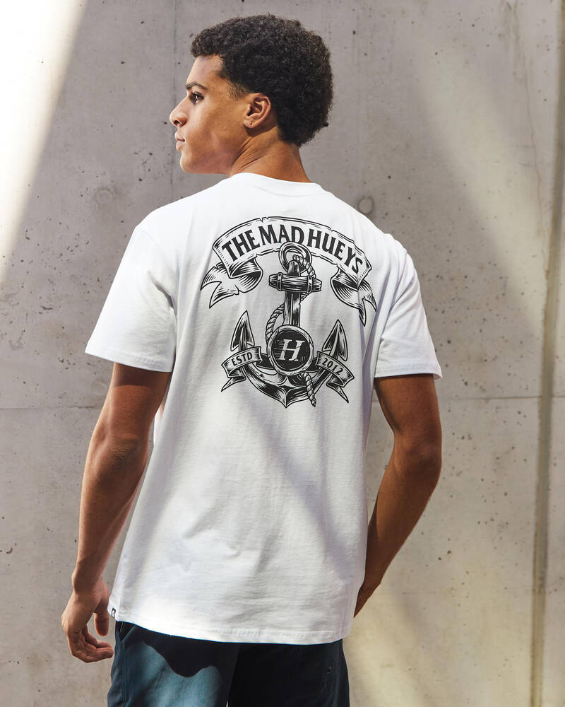 The Mad Hueys Hueys Anchor T-Shirt for Mens