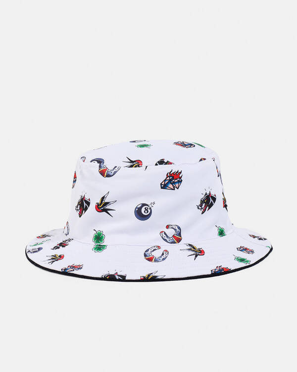 Salty Life Karma Reversible Bucket Hat for Mens