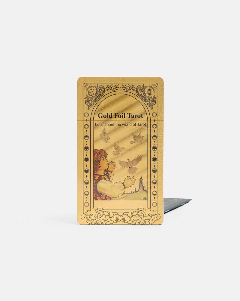 Get It Now Gold Foil Tarot Card Pack for Womens