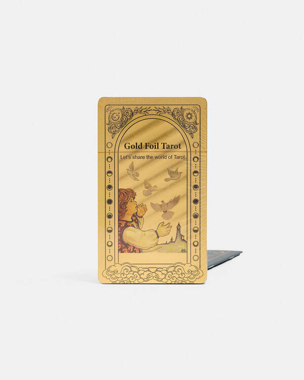 Get It Now Gold Foil Tarot Card Pack for Womens