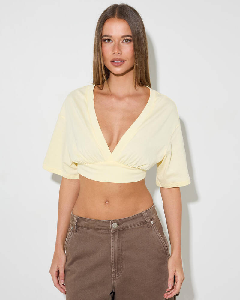 Ava And Ever Edith Crop Top for Womens