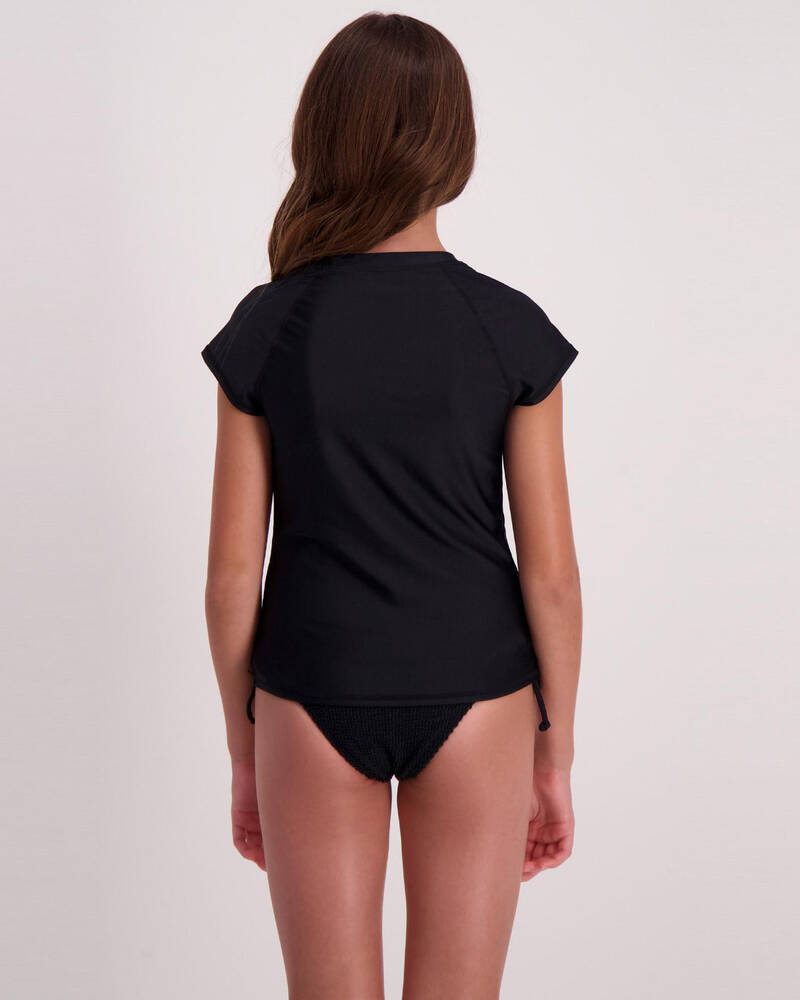 Billabong Girls Cap Sleeve Rash Vest for Womens