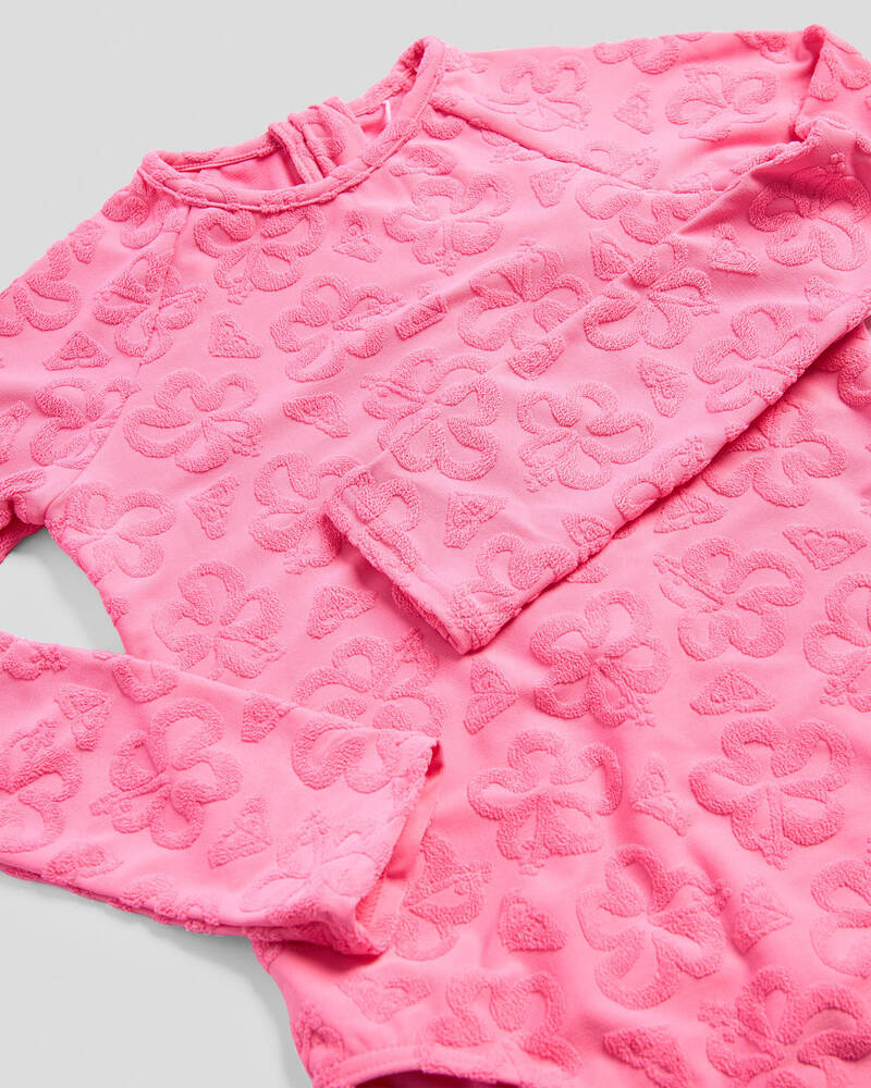 Roxy Toddlers' Flip Flower Long Sleeve Surfsuit for Womens