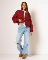 DESU Stones Straight Leg Jeans for Womens image number null